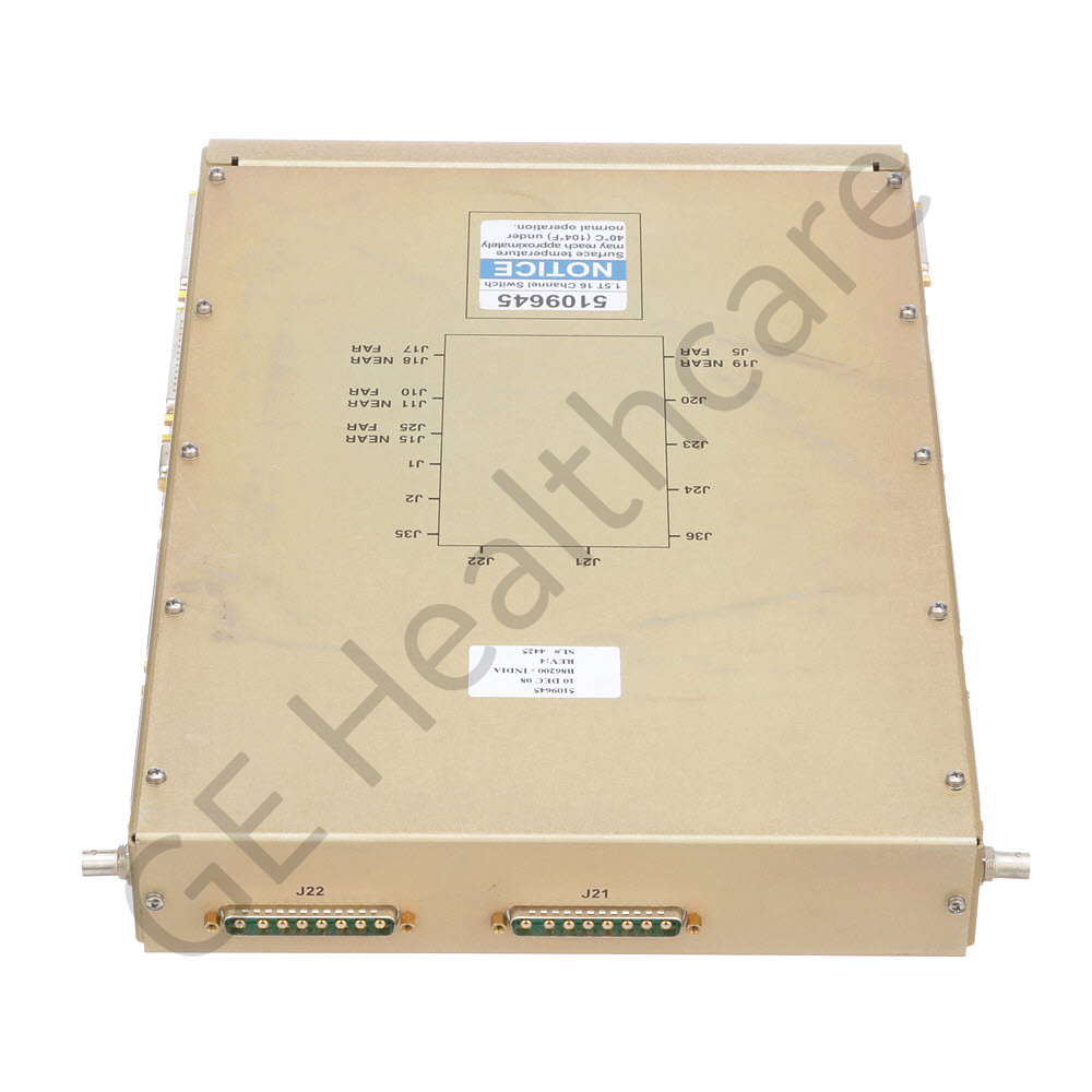 16 Channel Switch Assembly 1.5T 16 Channel Switch Assembly 1.5T