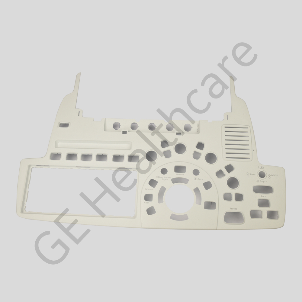 Lower Bezel LOGIQ E9 - Removable Trackball Compatible Lower Bezel LOGIQ E9 - Removable Trackball Compatible