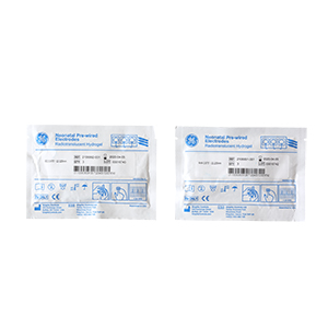 ECG Pre-Wired Electrode 3-LD AHA SQ Radiotransparant Square Solid Gel, 22.225mm /0.875", 300 Electrodes/Case ECG Pre-Wired Electrode 3-LD AHA SQ Radiotransparant Square Solid Gel, 22.225mm /0.875", 300 Electrodes/Case